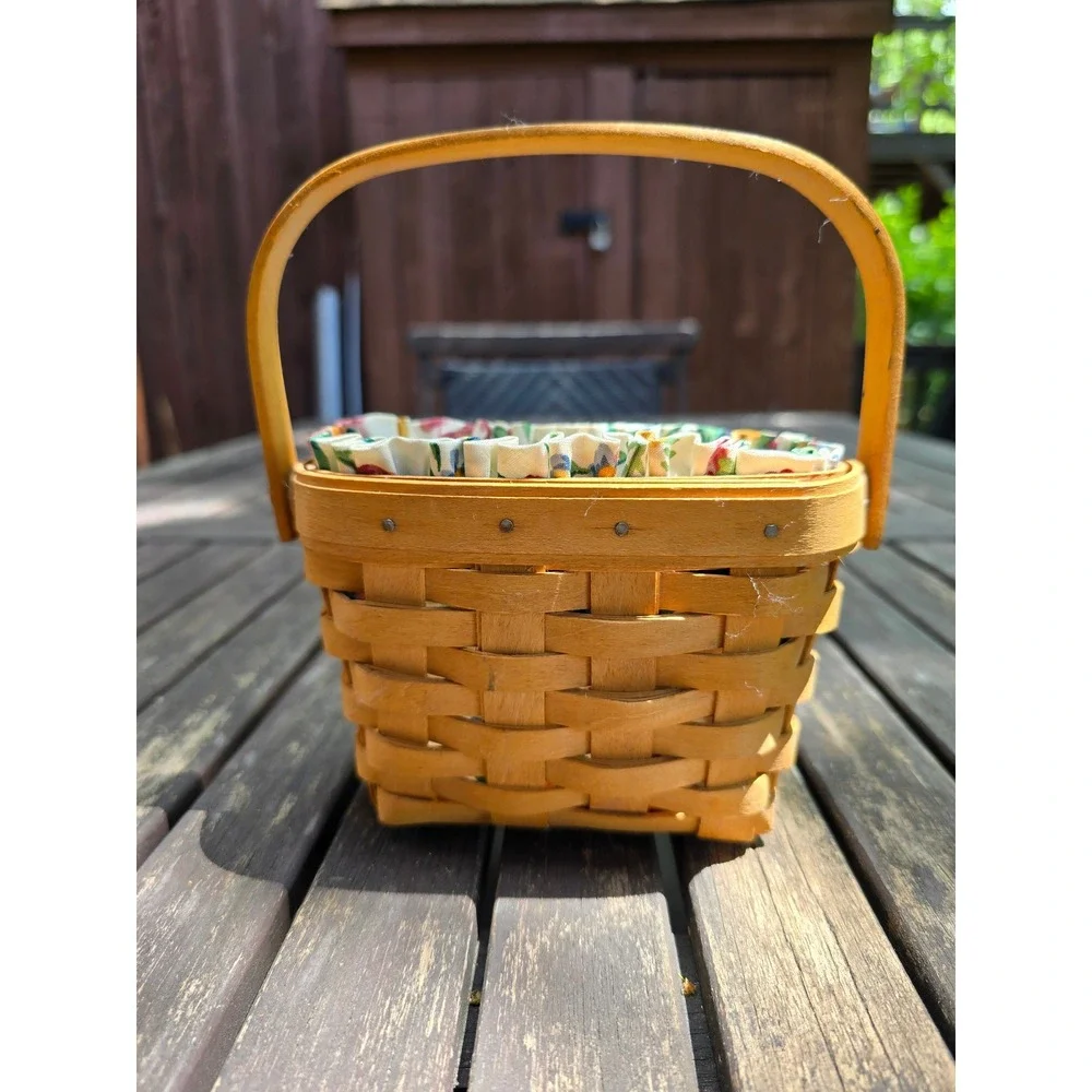 Longaberger Homestead Collection Club Edition Basket with Lid & Liner